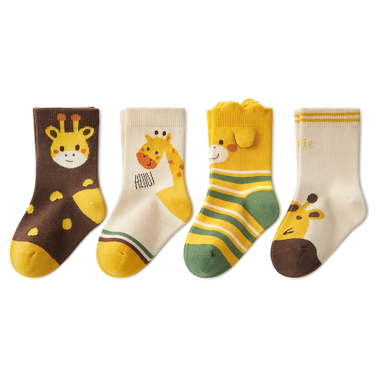 Baby's 100% cotton boneless new autumn socks anti-pilling