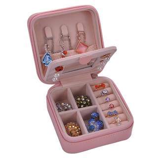 Portable jewelry box portable princess European style Korean trumpet