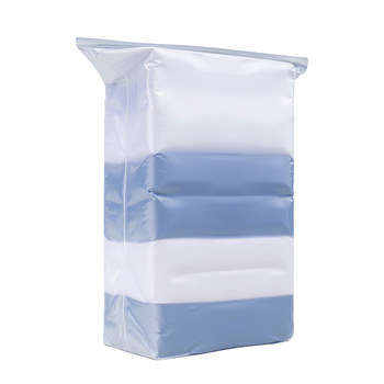 Vacuum compression free air-exhaust three-dimensional bag quilt storage