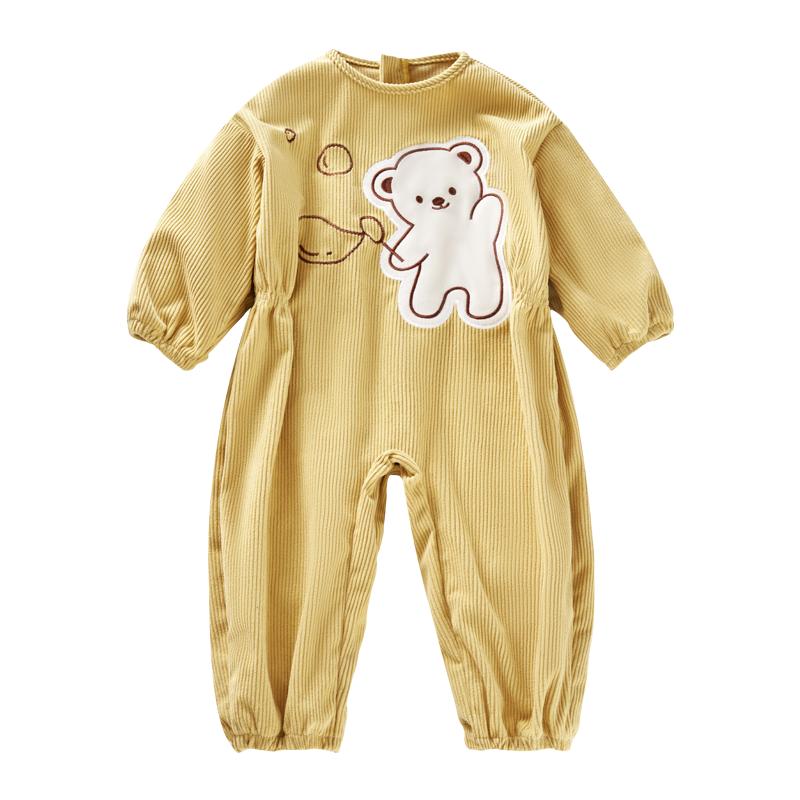 European pregnancy baby spring and autumn waterproof and anti-dirty one-piece coveralls