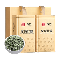 Yinlang Tea Mengding Ganlu 2024 Mingqian New Tea Biluochun Special Green Tea Mid-Autumn Festival Gift Box 300g