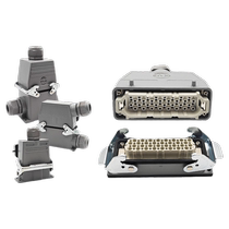 High-precision multi-pin cold-pressed heavy-duty connector HD-15 40 64 80 128-core aviation industry plug and socket