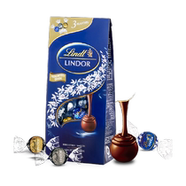 (Лицензионное) Lindt импортировал мягкие свадебные конфеты из темного шоколада с мягкой сердцевиной 600 г.