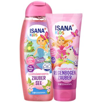 isana Children's Shampoo Conditioner Special Baby Care Set Shower Gel ສໍາລັບເດັກຍິງອາຍຸຫຼາຍກວ່າ 3 ປີ