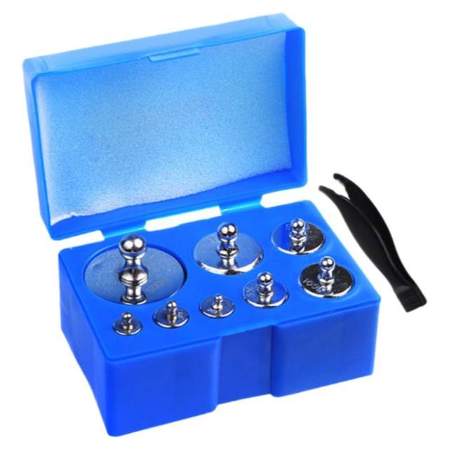 Standard set of weight electronic calibration code