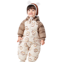 Balabala baby down jacket for girls and boys winter jumpsuit for outing cute and fun