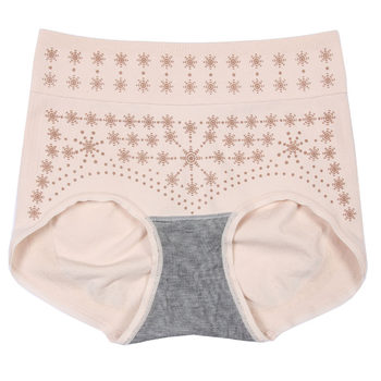 Two pieces of combination solid color women's love nest hip lifting warm palace pants