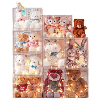 Doll storage box storage box anti-dust and anti-oxidation