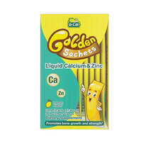 (indépendants) Dexo Small Yellow Strip Liquide Calcium Zinc nourrissons Non-lait calcium Child Calcium Zinc Flake 200ml