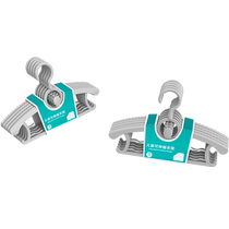 Jingqi childrens clothes hanger baby hanging special child and baby retractable clothes hanging support household clothes hanging artifact