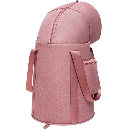 Portable home foot bath bucket that can be folded over the calf to keep warm