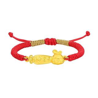 Chow Tai Sang’s gold bracelet is a gift for the baby’s first full moon