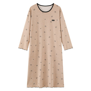 Hatsuko ni dames automne et hiver robe à manches longues en velours allemand