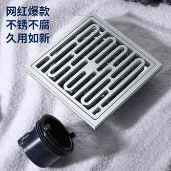 304 stainless steel floor drain deodorant bathroom bathroom universal sewer deodorant toilet floor drain washing machine artifact