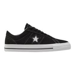 ເກີບຜ້າໃບ Converse One Star Pro ສີດໍາ 171327C