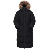 Himalayan series camel professional outdoor down jacket imported from Siberia goose down long three-proof bread jacket