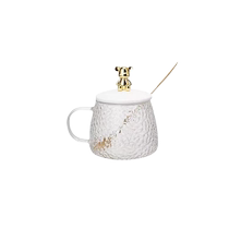 Glass cup female high face value Home High temperature resistant water glass New 2023 Drink cup Ladies Heat-resistant Mark Cup Qingre