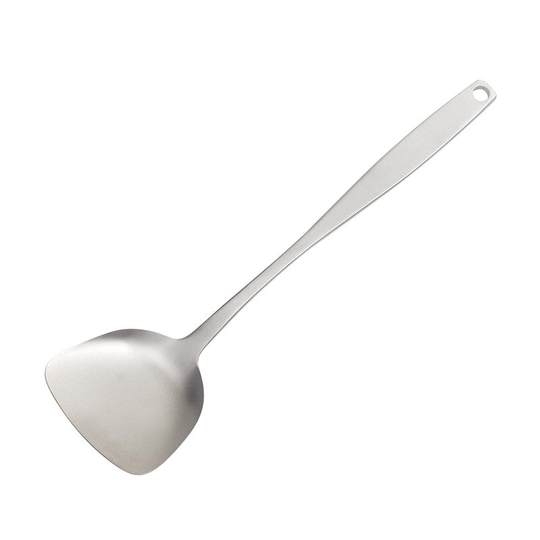 KEITH铠斯纯钛锅铲炒菜铲子长柄加厚一体成型厨房炊具家用钛厨具