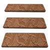 Stair step mat self-adhesive, removable, washable, silent, non-slip, wear-resistant