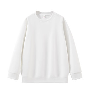 100% ball-free round neck sweatshirt for men and women