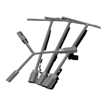 Super hard T-type socket wrench with thick rod Y-type three-prong external hexagonal socket wrench with 50 cm extension 10mm wrench