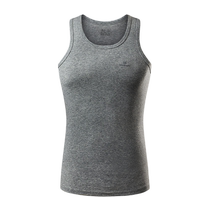 Heilan House mens vest summer pure cotton sleeveless inner top soft and breathable bottoming shirt to wear outside