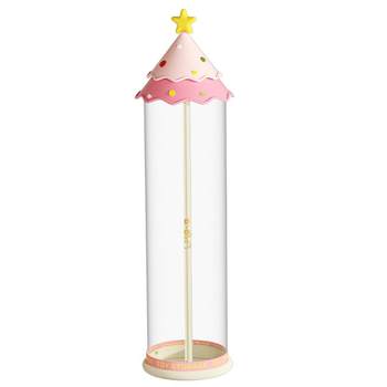 Newly upgraded doll storage barrel high-value household dolls ornaments decoration artifact plush toy dustproof barrel transparent