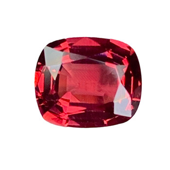 1.05 carat natural rose spinel long cushion shape
