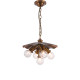 French retro personalized all-copper dining room and bedroom chandelier