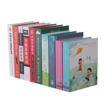 Children's creative furnishings and furniture matching simulation book