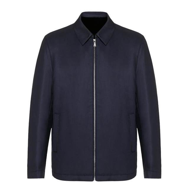 Satchi rabbit fur lined wool executive jacket