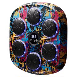 Children's Smart Boxing Machine Music Wall Target Home Punching Reaction Training Punching Bag Boys and Girls Gift New Model