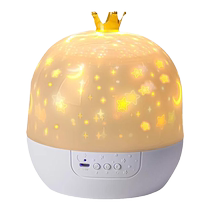 Music music box crystal ball rotating childrens birthday gift girls toy creative starry sky projection lamp