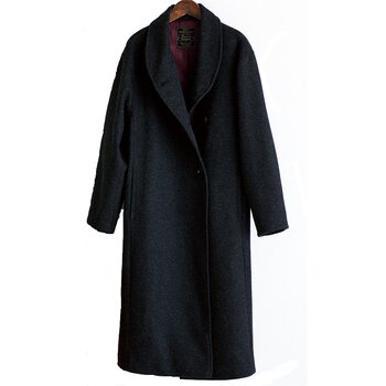 《7月生活》外贸日单 秋冬轻便保暖可搭配各种风格呢子长款大衣