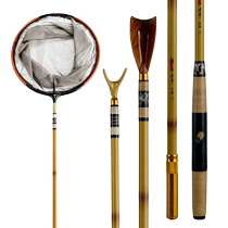 Damo carbon ultra-hard ultra-light fishing rod high carbon rod hanging fishing box rack rod fishing rod fishing special rod rack copy net