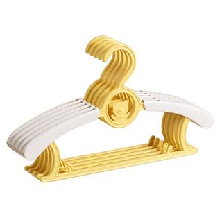 Value-for-money 30-count upgraded thickened retractable children’s clothes hanger