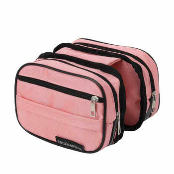 Bicycle bag front beam bag mountain road bike storage bag large capacity water bottle bag upper tube bag cycling equipment accessories