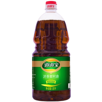 Daodao full-flavored rapeseed rapeseed oil 1 8L physically pressed edible rapeseed oil drops of strong-flavored small bottle of rapeseed oil