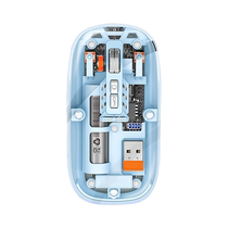 透明无线鼠标蓝牙三模游戏充电款笔记本台式电脑游戏办公专用2930