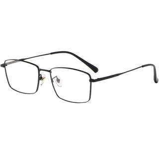 超轻纯钛眼镜框近视眼镜男成品全框眼镜架配眼镜近视男可配度数