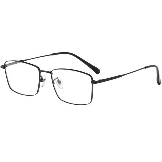 超轻纯钛眼镜框近视眼镜男成品全框眼镜架配眼镜近视男可配度数