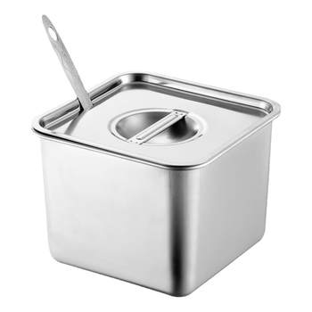 Thickened rust-free stainless steel seasoning box