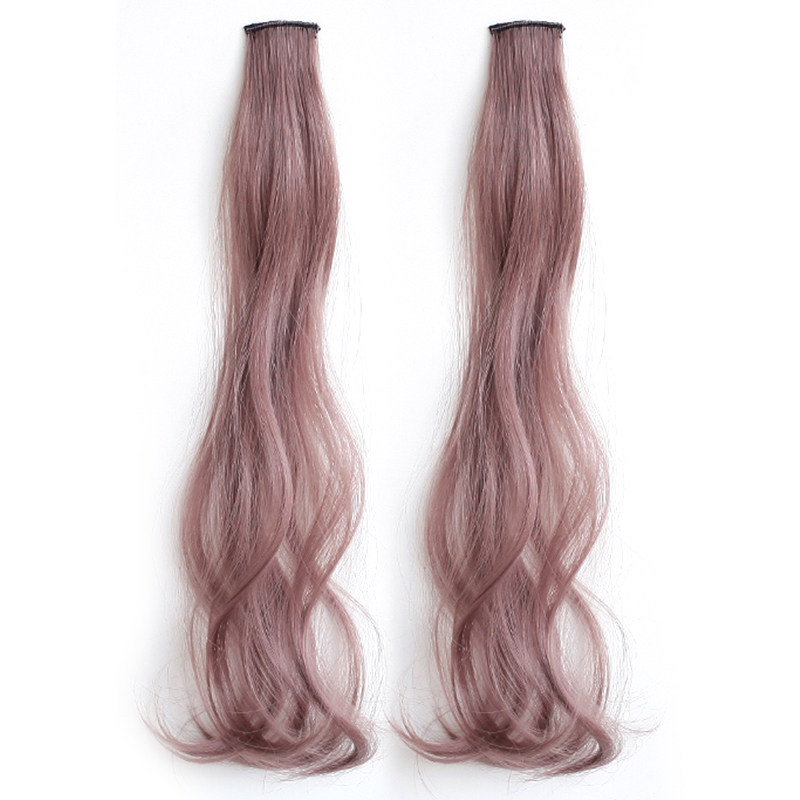 Jianxi artificial hair fashionable ear-hanging dyed curly hairspring