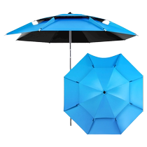 Daiweiying – parapluie de pêche spécial pour lextérieur grand parapluie de pêche résistant à la pluie nouveau Parasol en canne 2024