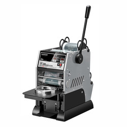 Jumi Mini9S Automatic Film Sealing Machine for Beverages, Soy Milk, Tall Cups, Semi-Automatic Milk Tea Cup Sealing Machine for Commercial Use