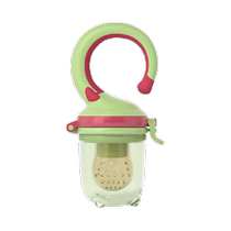 CKBEBE sac de morsure de nourriture pour bébé musique de fruits et légumes bâton molaire en silicone bébé mange un supplément de fruits artefact mordre et jouer