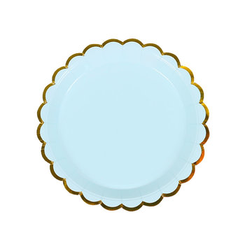 Round paper-coated disposable paper trays are waterproof and oil-proof