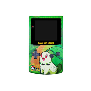 GBC Nintendo GAMEBOY COLOR Game Console ໄຮໄລ້ Handheld Point to Point Full Fit Chrysanthemum Leaf Grass