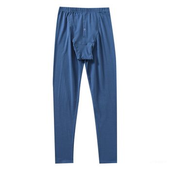ໂສ້ງຂາຍາວດູໃບໄມ້ລົ່ນສໍາລັບຜູ້ຊາຍ, ຊຸດນອນຝ້າຍບໍລິສຸດ, ເສື້ອຍືດໃນພາກຮຽນ spring ແລະດູໃບໄມ້ລົ່ນ, underpants slim, Lycra cotton trousers ຄວາມຮ້ອນບາງ, leggings ສິ້ນດຽວສໍາລັບຜູ້ຊາຍ