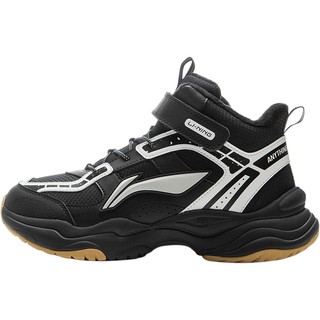 Li ning children's shoes plus velvet sneakers and cotton shoes